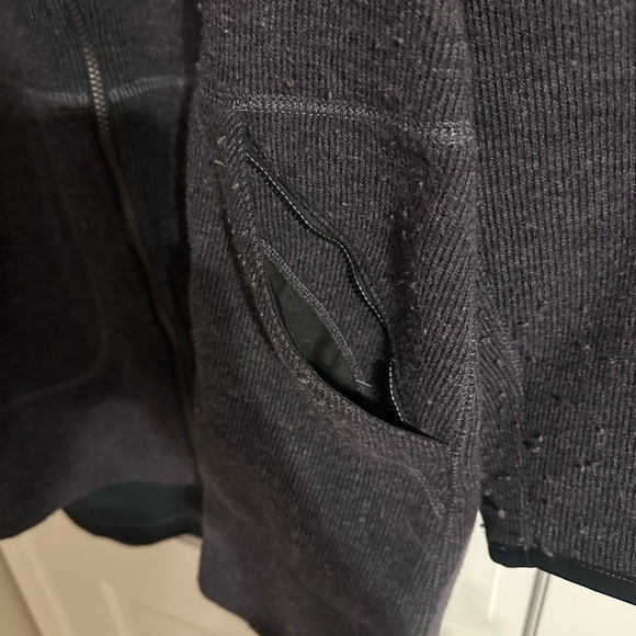 LL Bean WoolTek Coat Women's Plus
Size: 2x 
Color: Charcoal Heather - Picture 3 of 4